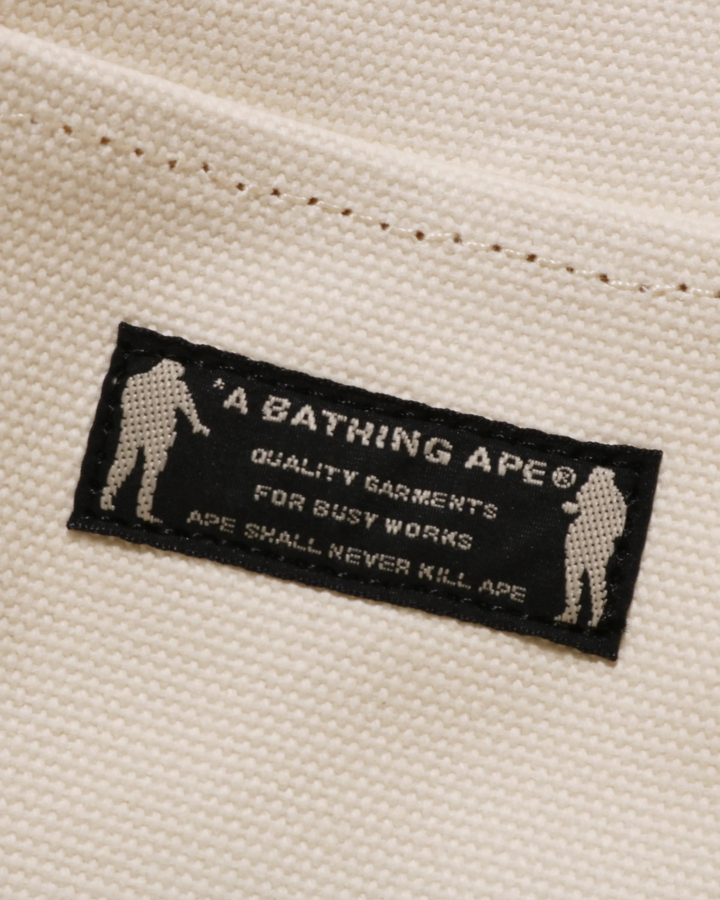 BAPE 1ST CAMO TOTE BAG - YELLOW