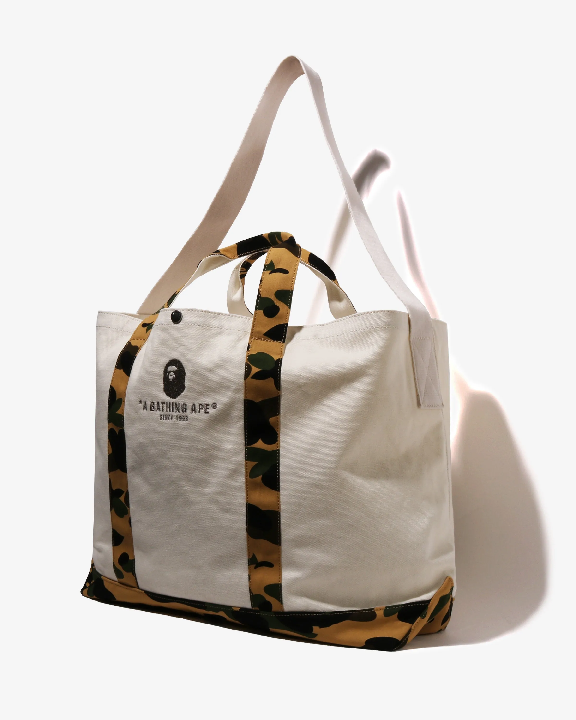 BAPE 1ST CAMO TOTE BAG - YELLOW