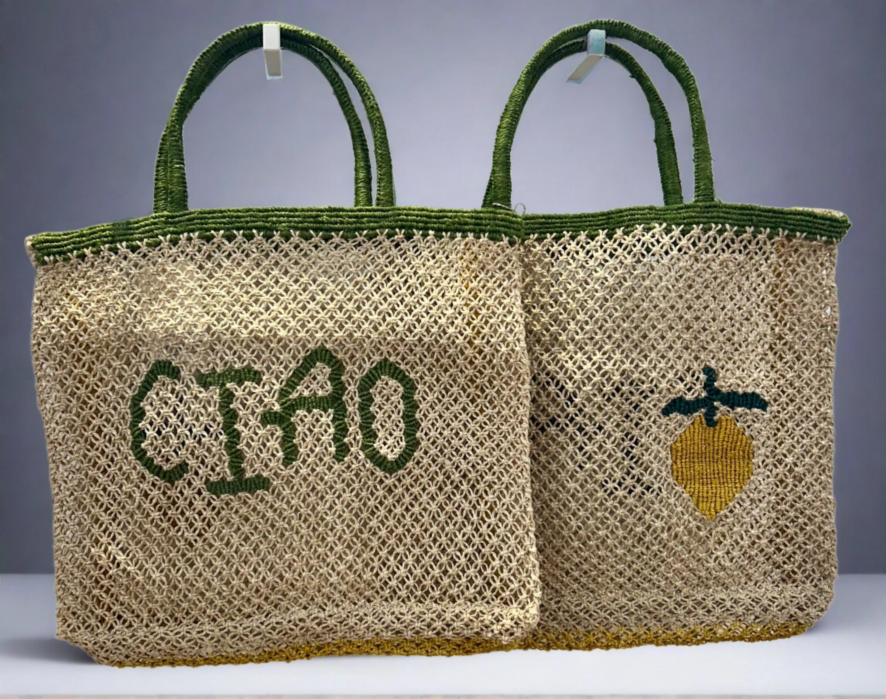 Ciao Limone Jute Bag