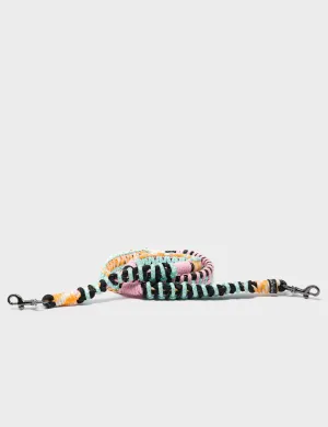 Detachable Shoulder Strap - Yellow. Rosa and Mint Handwoven Paracord