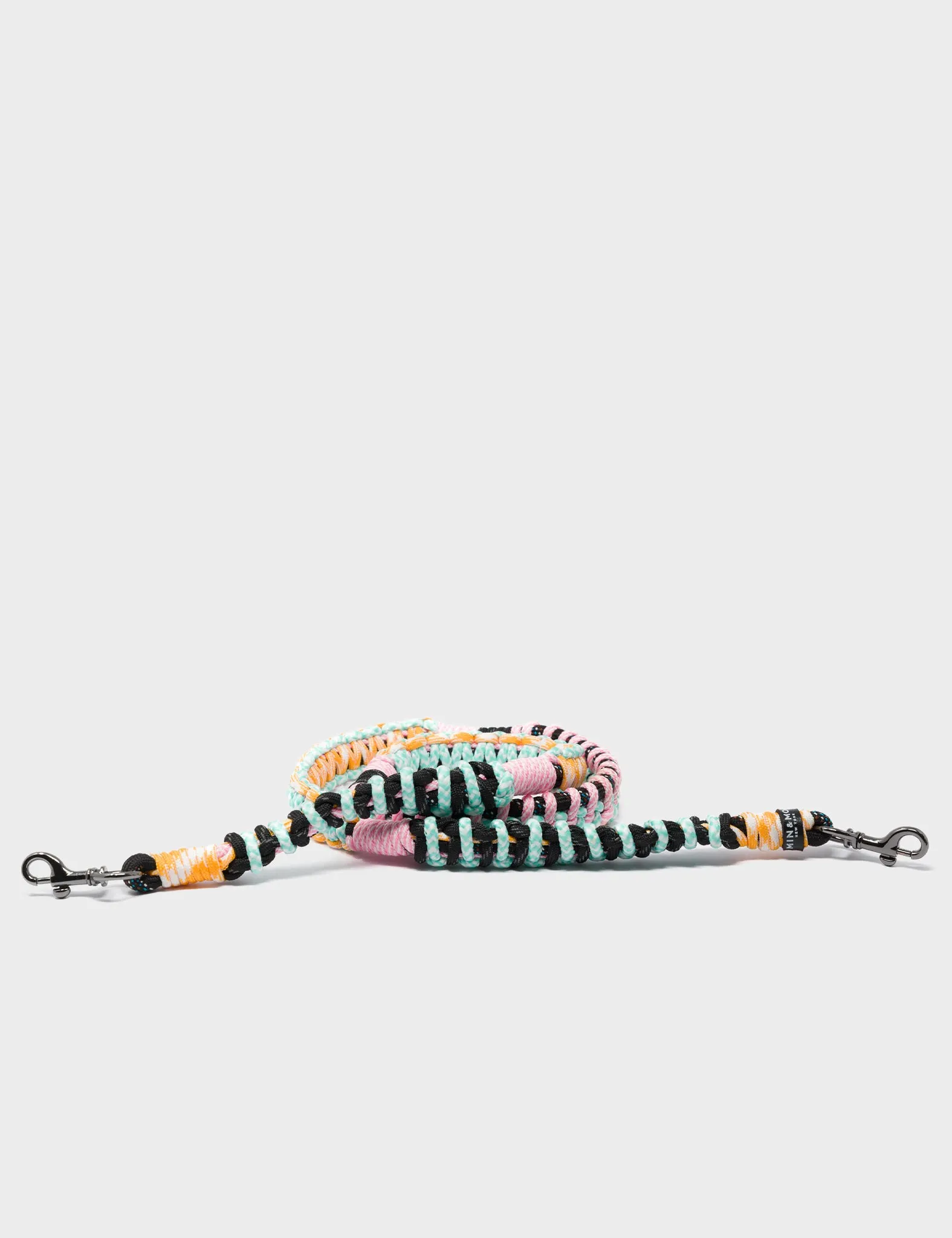 Detachable Shoulder Strap - Yellow. Rosa and Mint Handwoven Paracord