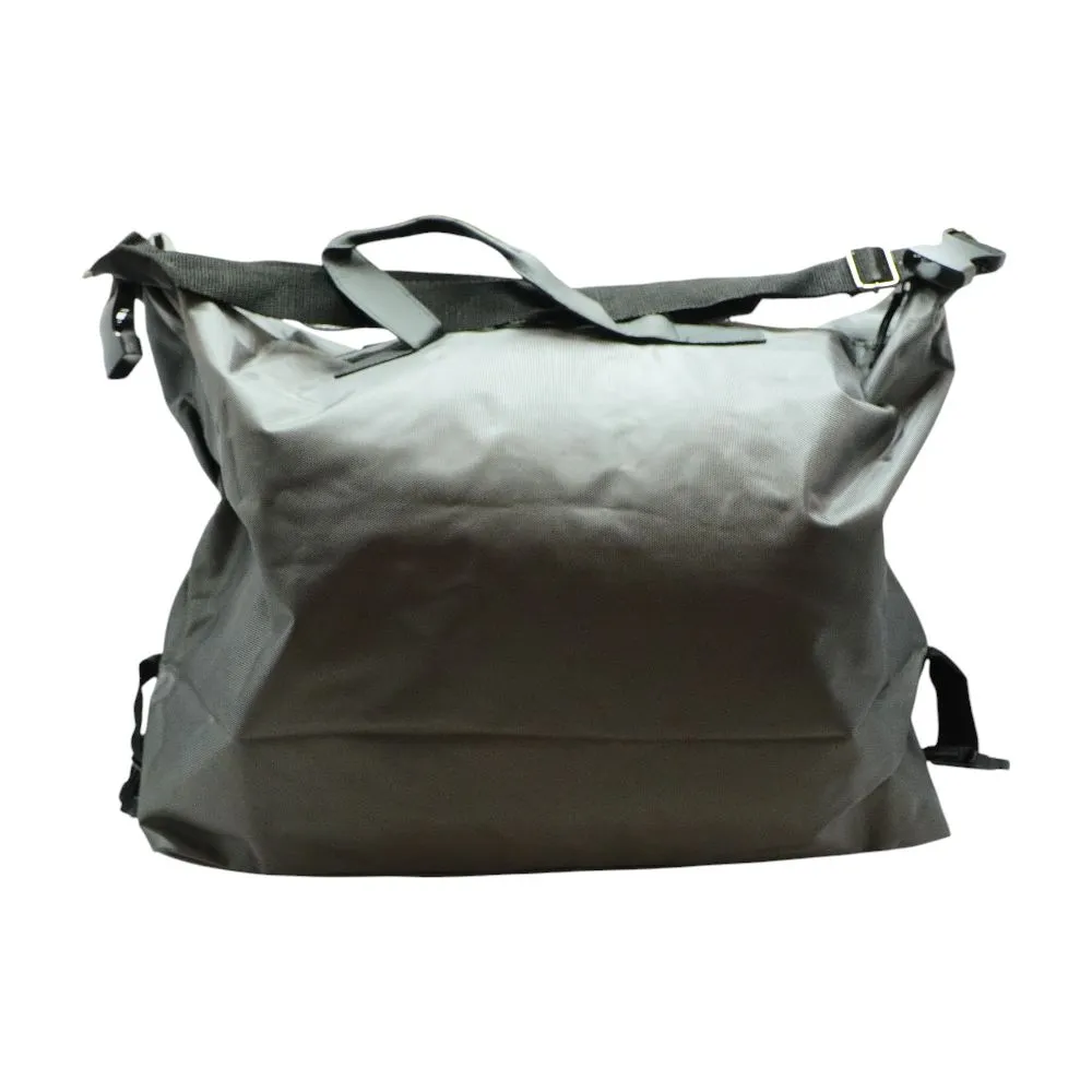 Gray Nylon Tote