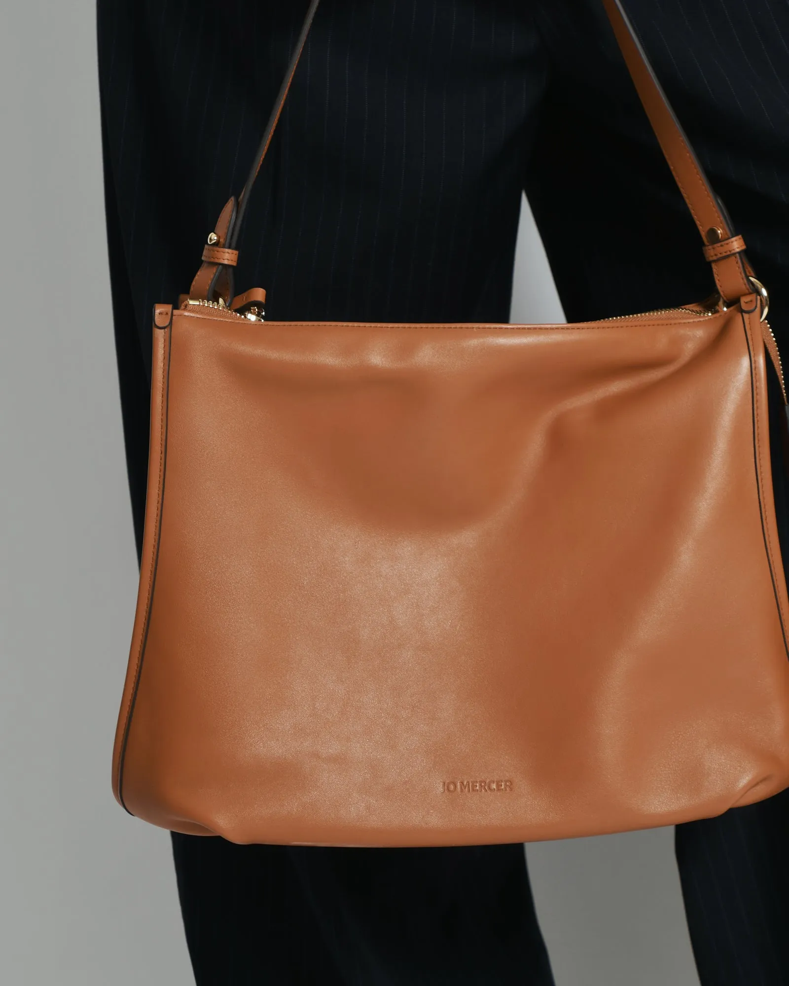 GRAYSON TOTE BAG TRUE TAN LEATHER