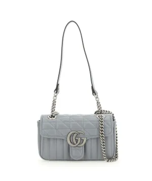Gucci Logo Plaque Chained Mini Shoulder Bag