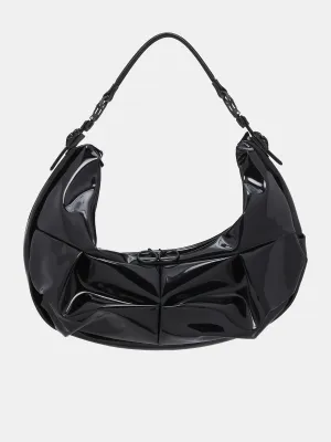 Half Moon Bag (HM03-HAL-MOON-BLACK-VINYLE)