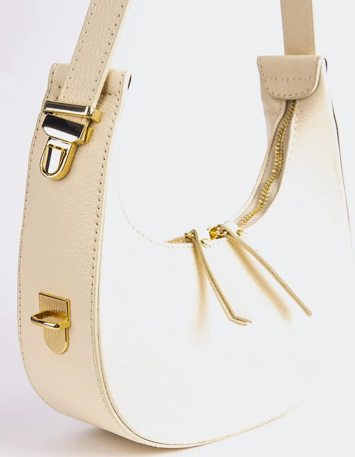 Josette Off White Leather