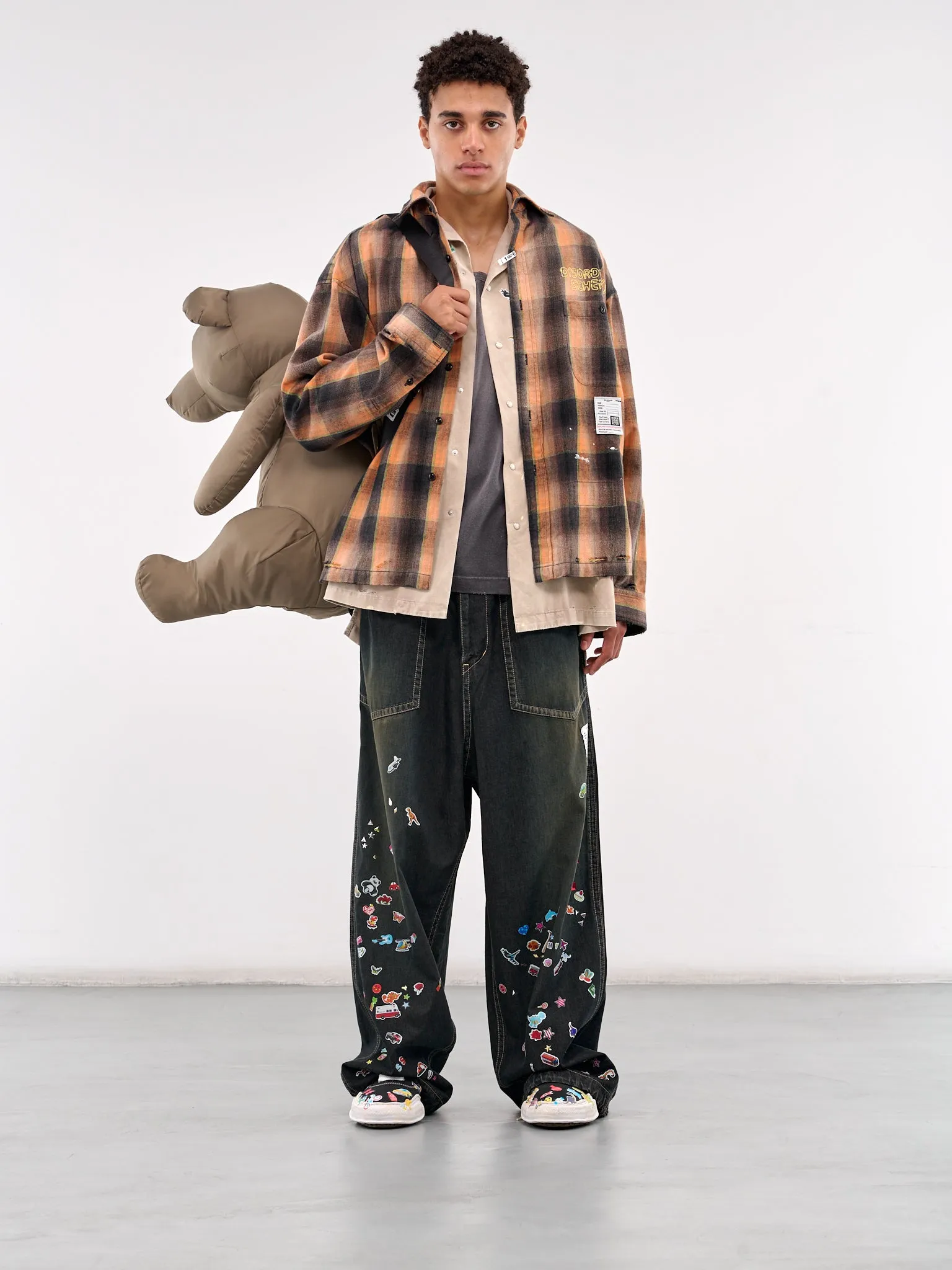 Leather Bear Bag (A14BG713-BROWN)