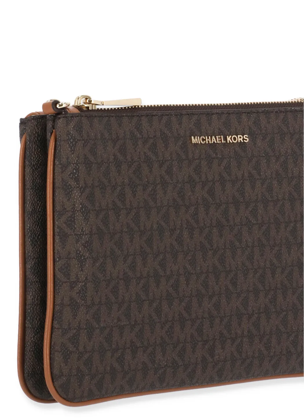 Michael Michael Kors Logo Monogram Crossbody Bag