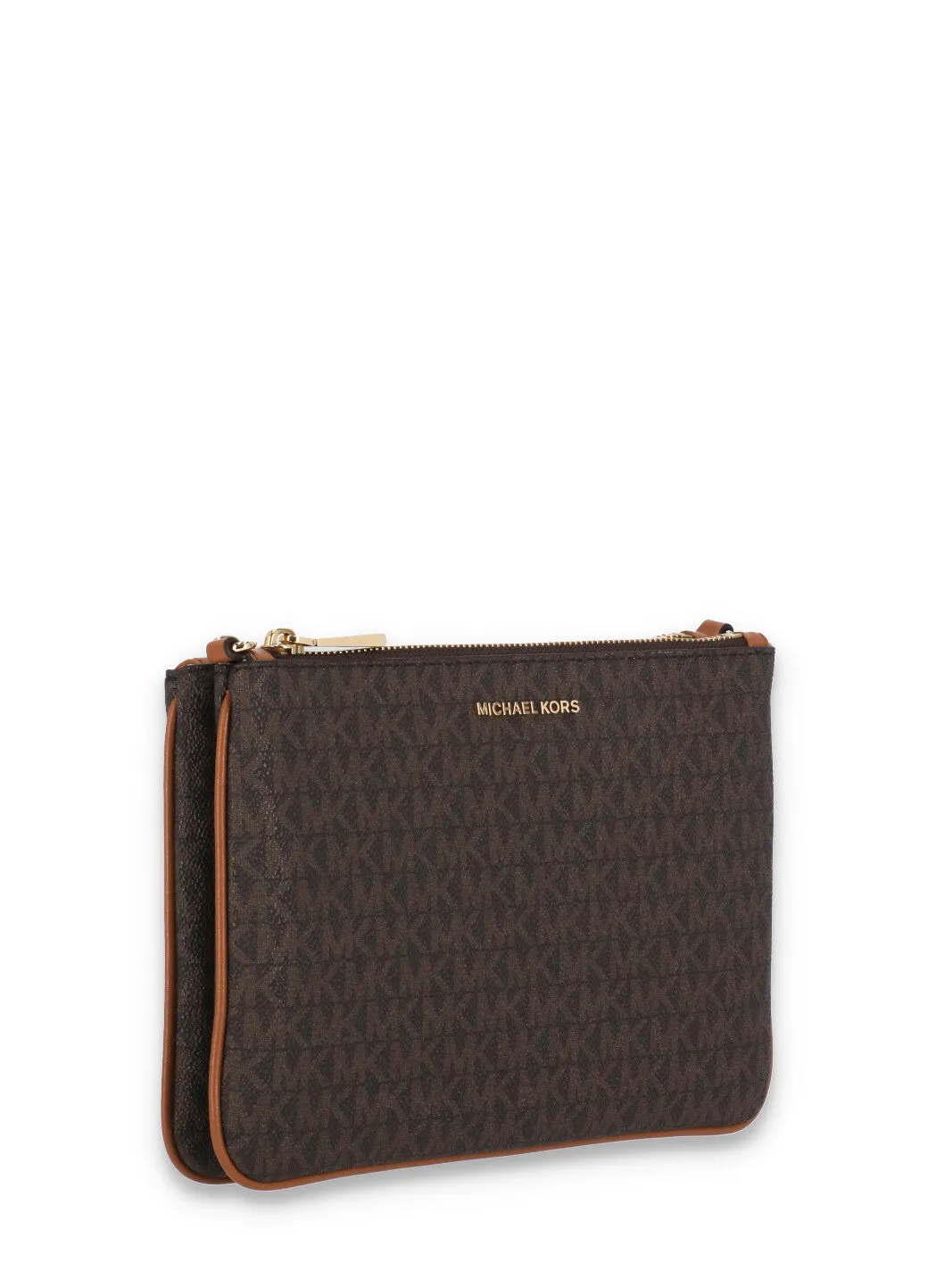 Michael Michael Kors Logo Monogram Crossbody Bag