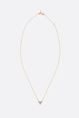 Mini Pétale 18k gold necklace