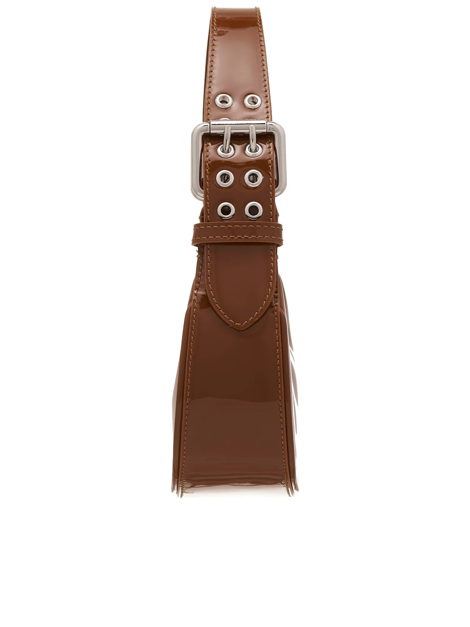 Mini Soho Patent Leather Bag (MINI-SOHO-CHOCOLATE)