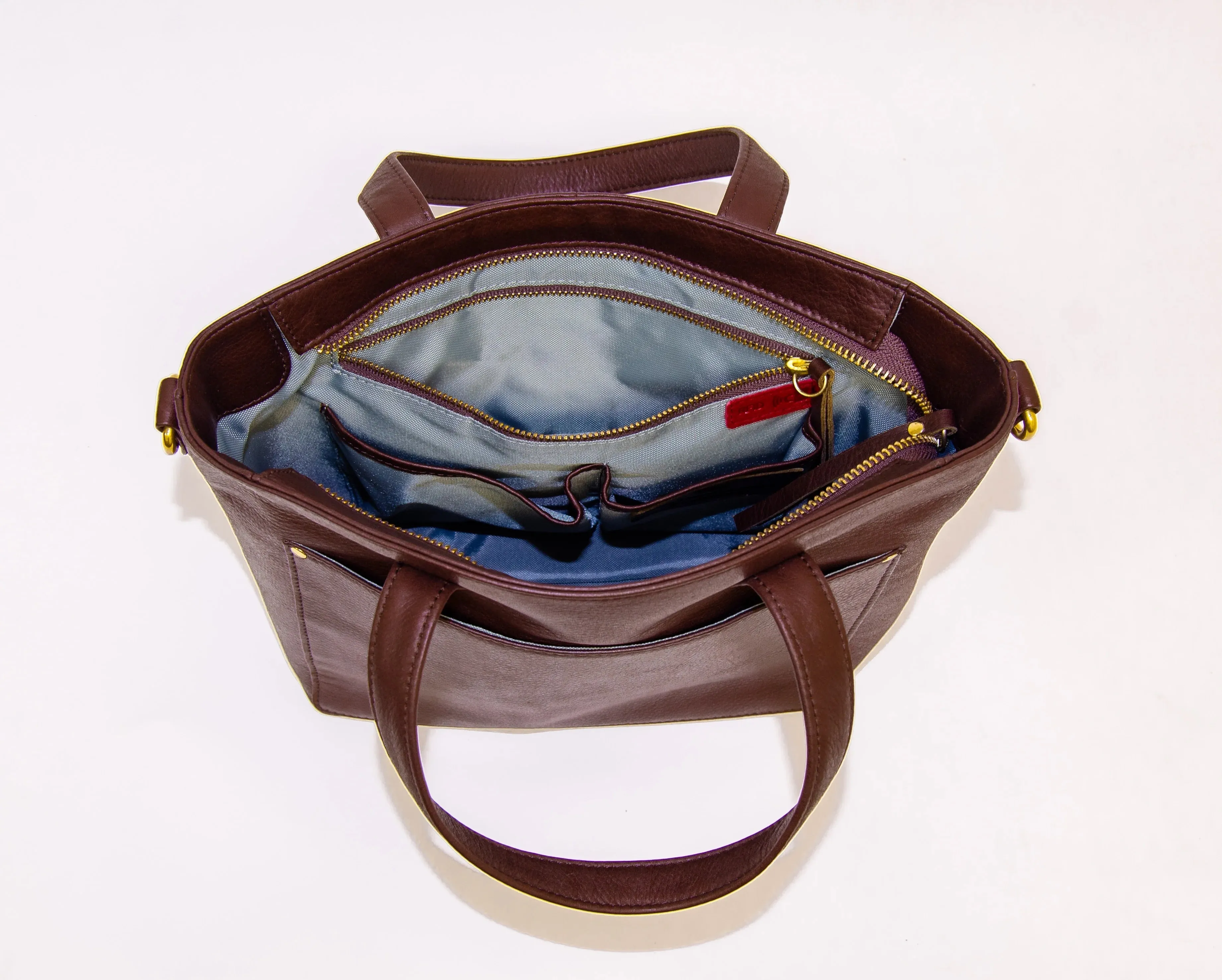 Osgoode Marley Joy Satchel Bag Leather Tote 7053