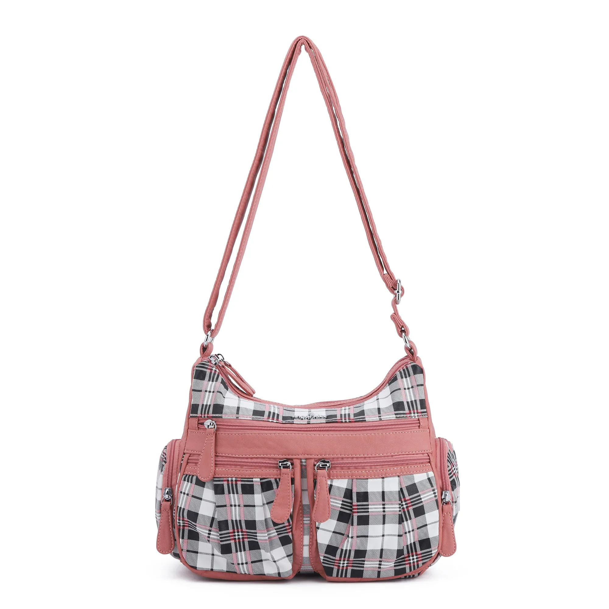 plaid art chic crossbody bag /handbag