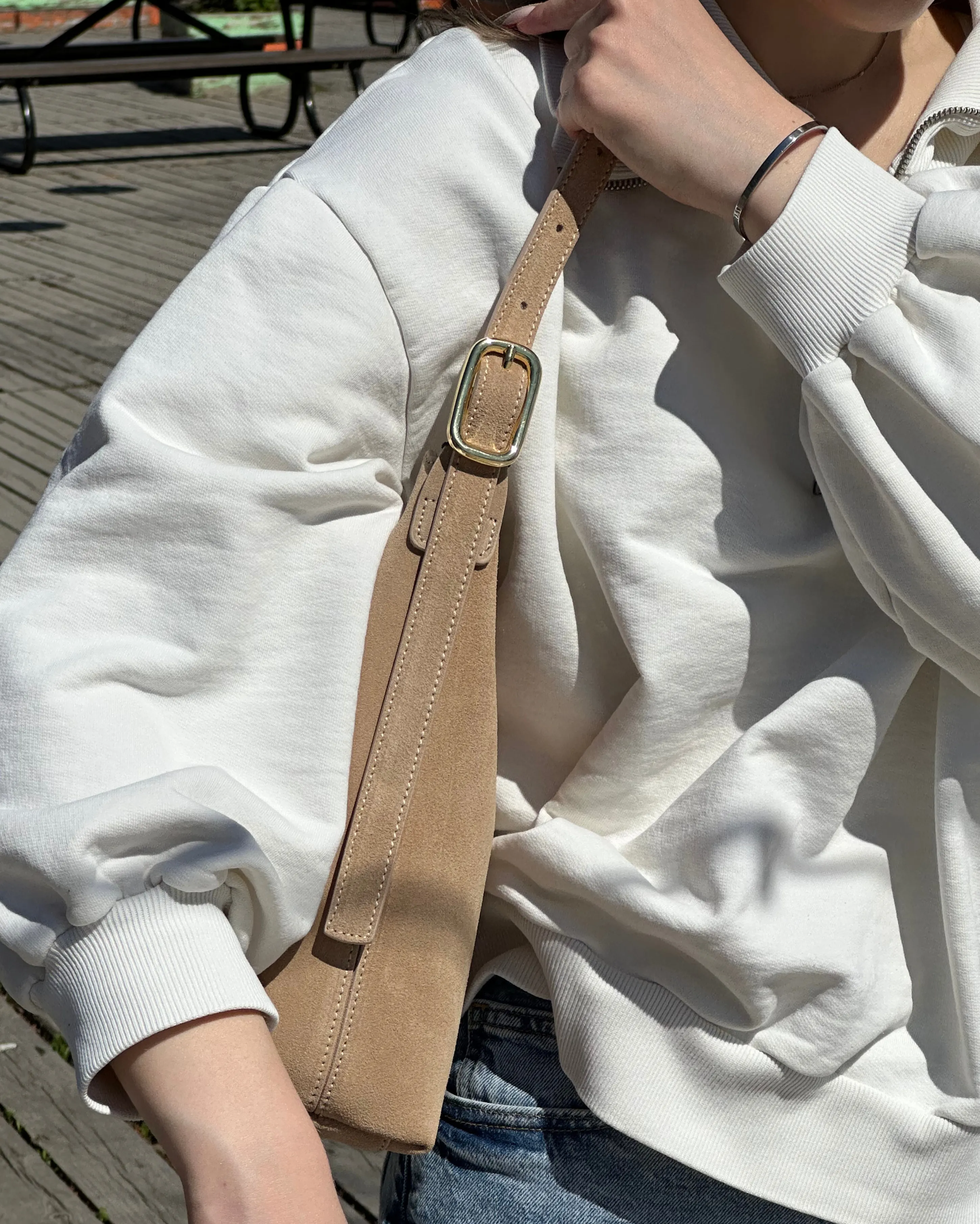 Riah Nude Suede
