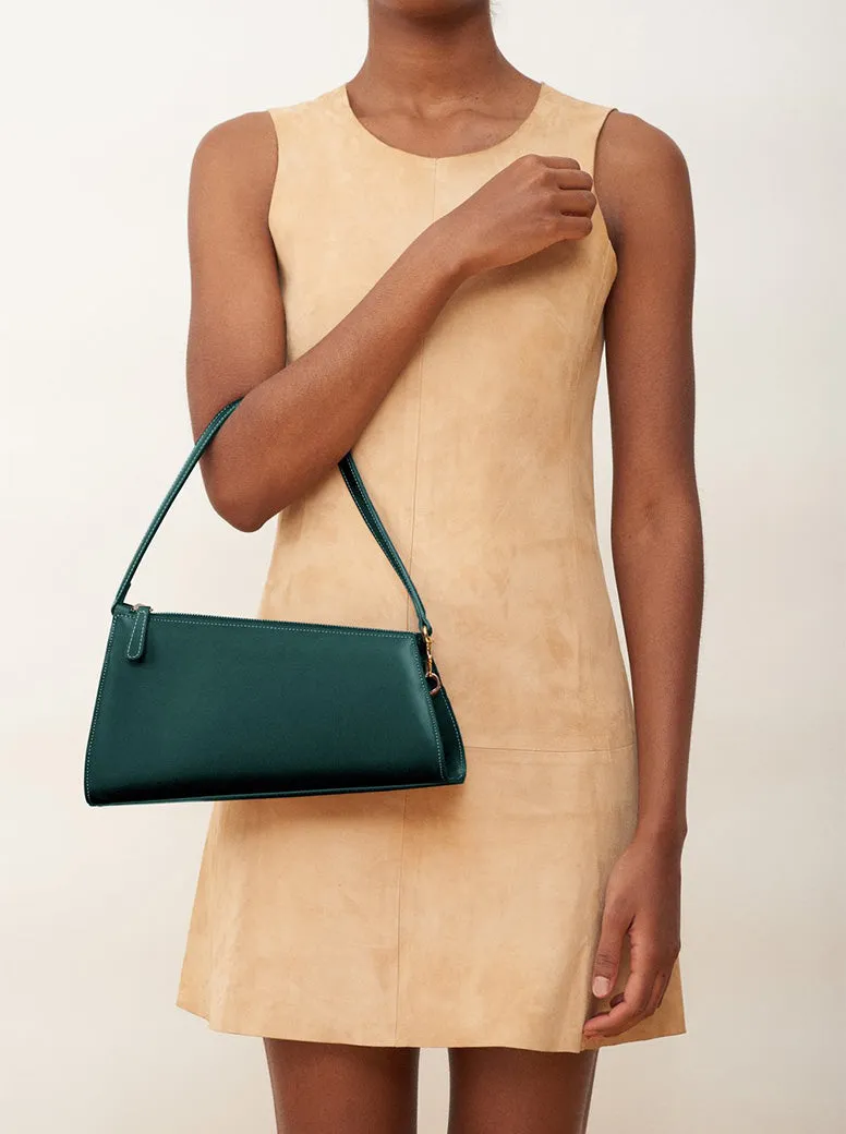 Slanted Baguette green