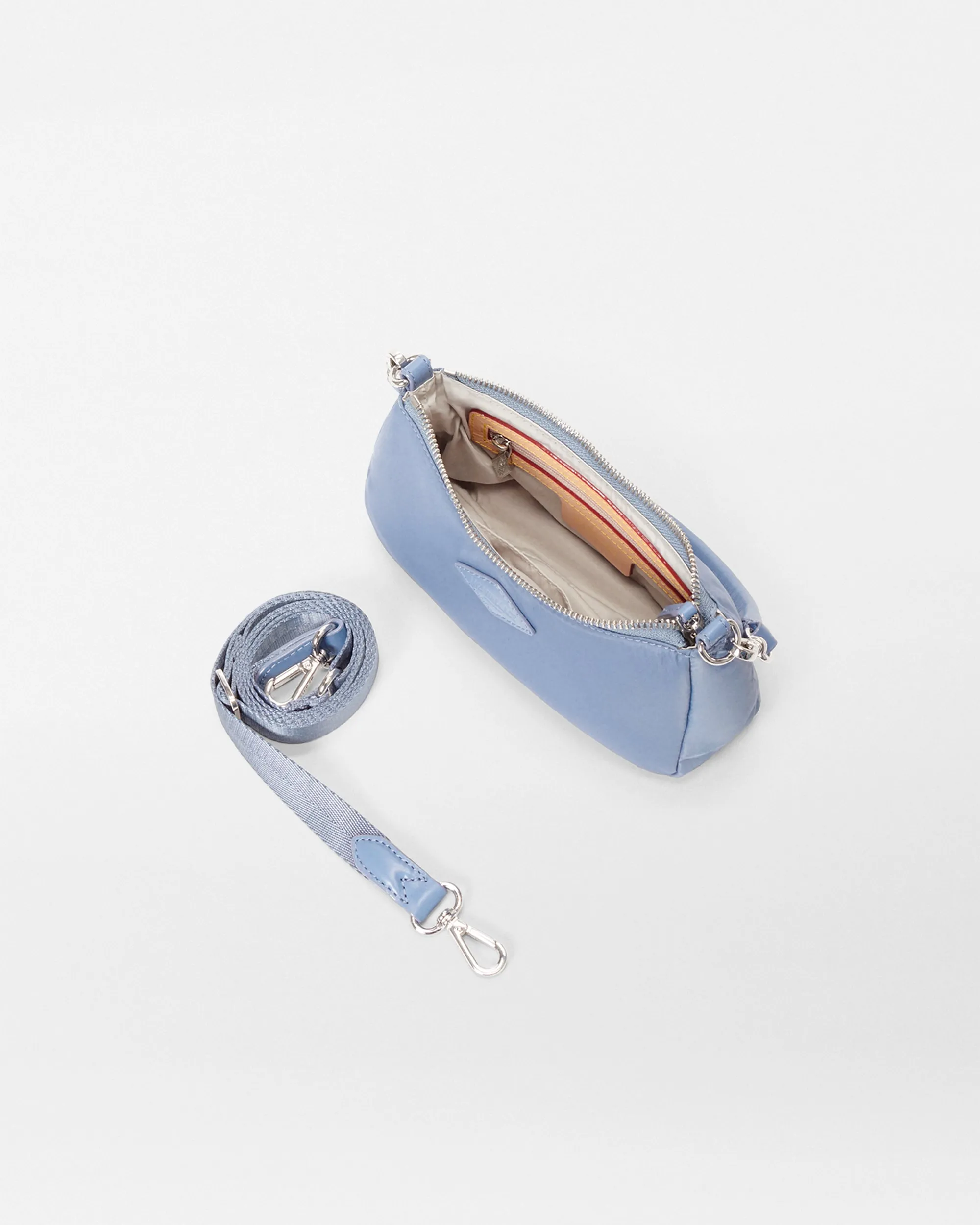 Stone Blue Mini Chelsea Shoulder