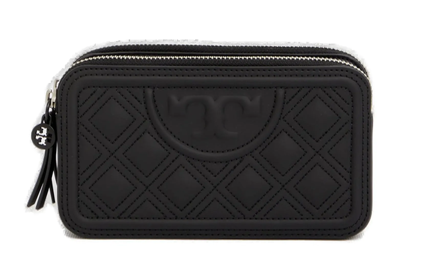 Tory Burch Fleming Matte Double-Zip Mini Crossbody Bag