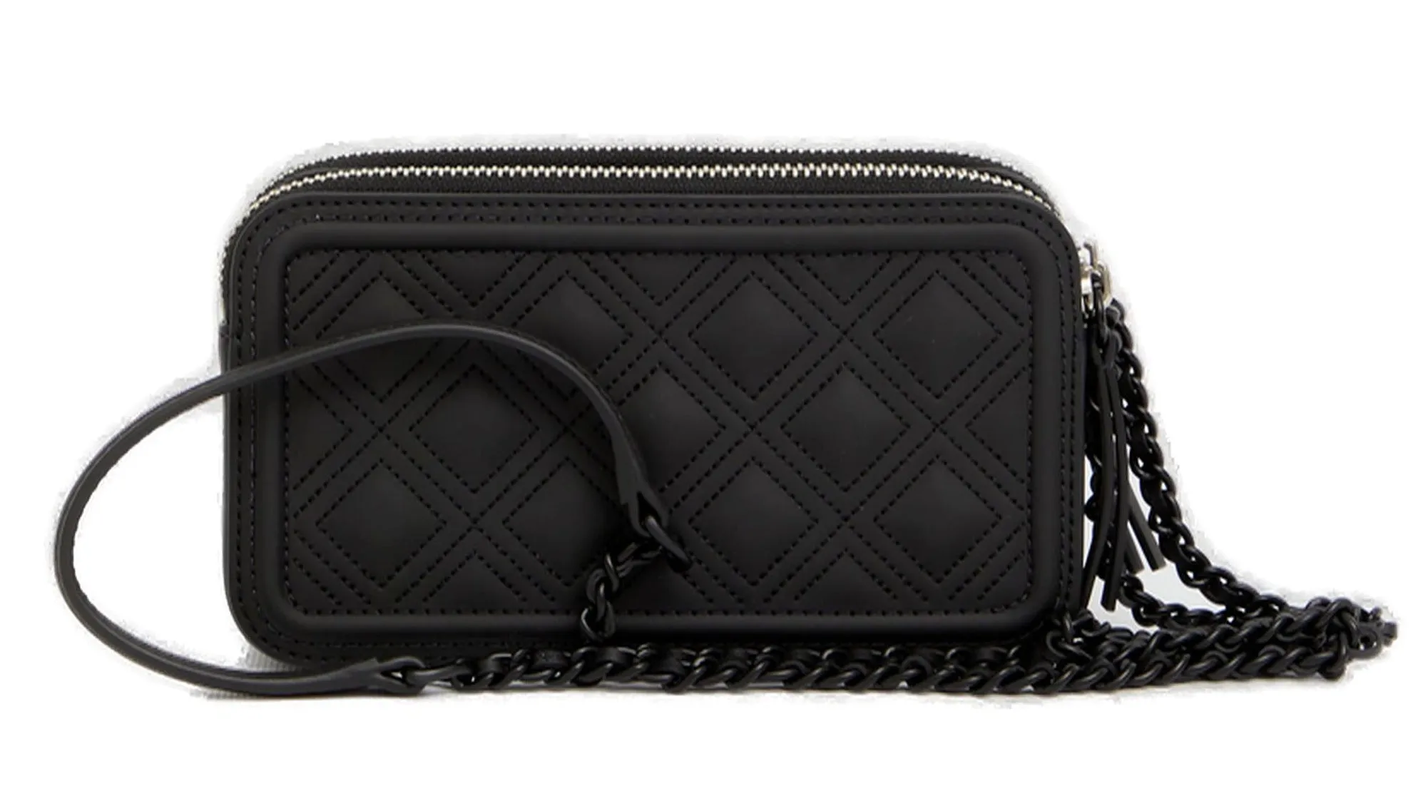 Tory Burch Fleming Matte Double-Zip Mini Crossbody Bag