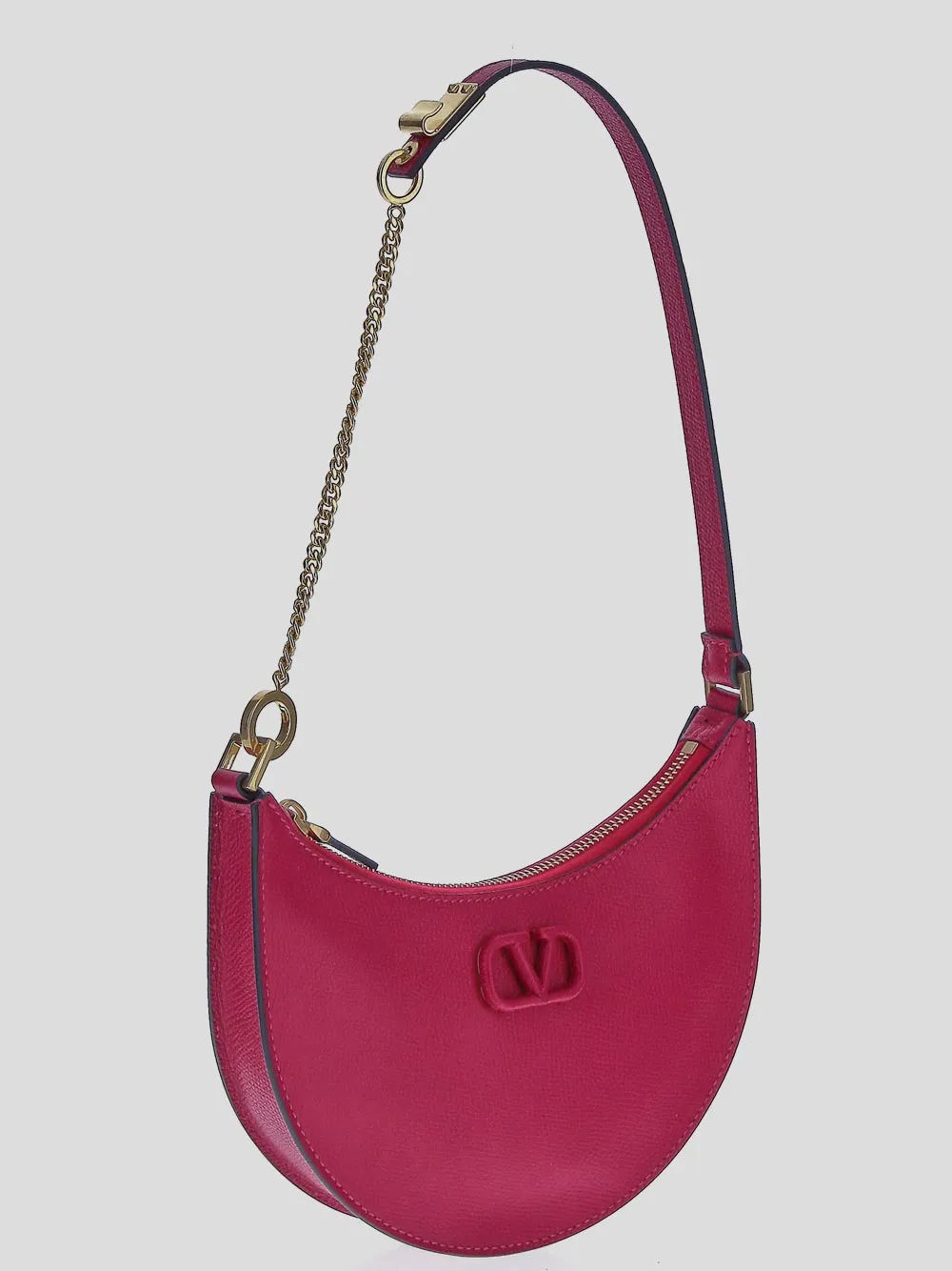 Valentino	VLogo Plaque Zip-Up Mini Tote Bag