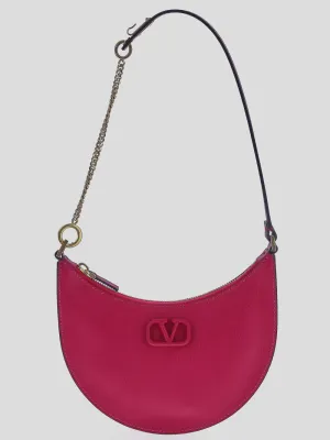 Valentino	VLogo Plaque Zip-Up Mini Tote Bag