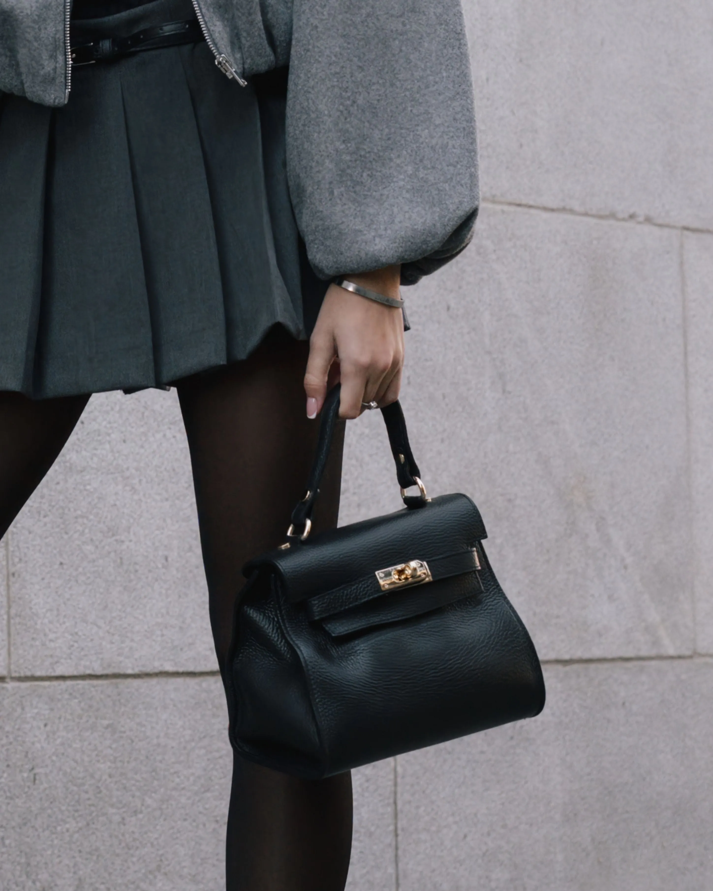 Vance Black Leather