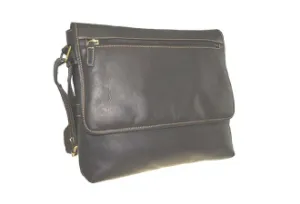 Vaquetta Leather Small Messenger Bag