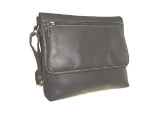 Vaquetta Leather Small Messenger Bag